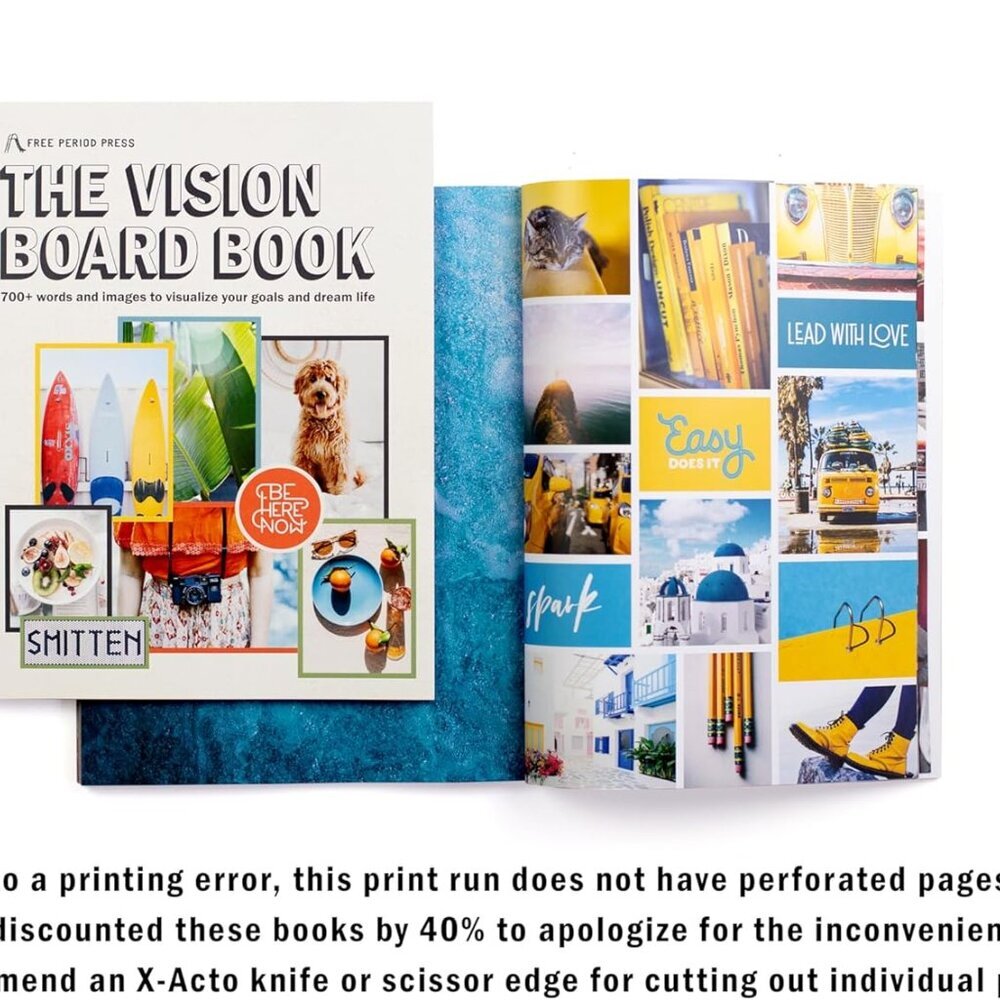Vision Board Book, 700+ Words & Images in All Categories, for Visualizing Your L - Picture 2 of 7